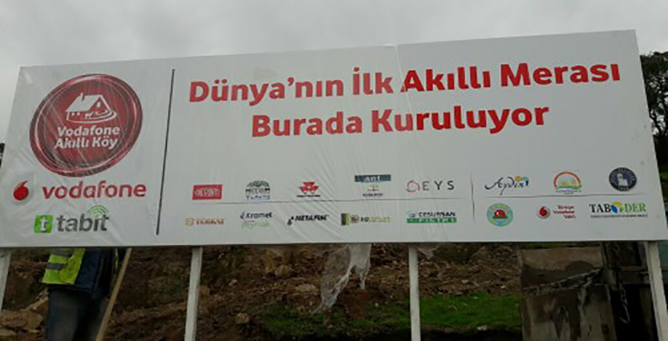 Akıllı Mera`nın Tabelaları Takıldı