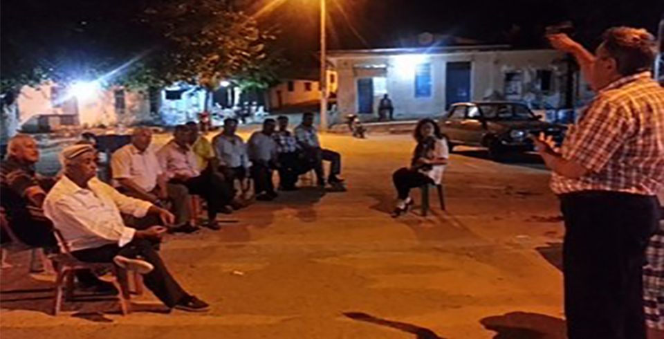 Doç. Drç Handan Giray, Köy Halkı ile Görüştü